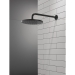 DELTA® RP6025BL Shower Flange, Matte Black, 2-1/2 in OD, Brass, Wall Installation/Mounting, 15/32 in D, Round, Flange