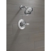 DELTA® T14232 Shower Trim, Wall Installation / Mounting, Metal, Chrome, 1.75 gpm Flow Rate, 1 Handles, Lever Handle