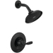 DELTA® T14232-BL Shower Trim, Wall Installation / Mounting, Metal, Matte Black, 1.75 gpm Flow Rate, 1 Handles
