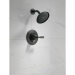 DELTA® T14232-BL Shower Trim, Wall Installation / Mounting, Metal, Matte Black, 1.75 gpm Flow Rate, 1 Handles