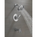 DELTA® T14432 Tub/Shower Trim, Wall Installation/Mounting, Metal, Chrome, 1.75 gpm, 1, 5 in H, 5-1/2 in, Trim