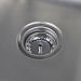 Dearborn® 18 Deep Locking Cup Sink Basket Strainer, 1-1/2 in Outlet Connection, NPSM Outlet Connection, Stainless Steel