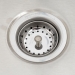 Dearborn® 6 Threaded Body Sink Basket Strainer, For Sink Opening Size: 4 in, 1-1/2 in Outlet Connection, Chrome-Plated