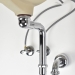 Dearborn® 760W-1 Grid Drain, Brass, Chrome-Plated, 6 in, 1-1/4 in, Drain Function Type