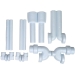 Dearborn® ADA101 Tubular P-Trap Full Cover Kit, Brass/EVA Foam/Plastic, Tubular P-Trap Full Cover Kit Function Type