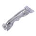 Dearborn® DB8912 Grab Bar With Concealed Flange, 12 in L, Stainless Steel, Satin, 1-1/2 in Dia