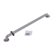 Dearborn® DB8936 Grab Bar With Concealed Flange, 36 in L, Stainless Steel, Satin, 1-1/2 in Dia