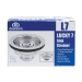 Dearborn® L7 Sink Basket Strainer, For Sink Opening Size: 3-1/2 to 4 in, Brass, Chrome-Plated, Strainer Function Type