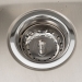 Dearborn® L7 Sink Basket Strainer, For Sink Opening Size: 3-1/2 to 4 in, Brass, Chrome-Plated, Strainer Function Type