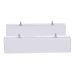 DiversiTech® Hef-T-Block™ 230-MB17W Mounting Base, 900 lb Load, Plastic, 17 in L, White