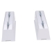 DiversiTech® Hef-T-Block™ 230-MB17W Mounting Base, 900 lb Load, Plastic, 17 in L, White