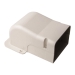 DiversiTech® SpeediChannel® 230-WC4 Wall Penetration Cover, Natural, PVC, 4 in