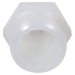DiversiTech® 701-043 Male Adapter, 3/8 in, Barbed, 3/4 in, MIPT, Material Construction: Nylon, White