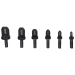 DiversiTech® SPIN® S6000 6-Piece Swaging Tool Set, For Tube Size: 1/4 in, 3/8 in, 1/2 in, 5/8 in, 3/4 in, 7/8 in