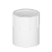 Tigre 435-012 Female Adapter, 1-1/4 in, 1-1/4 in, Slip, FIPT, PVC, White, Schedule/Class: SCH 40, Adapter
