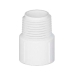 Tigre 436-012 Male Adapter, 1-1/4 in, 1-1/4 in, MIPT, Slip, PVC, White, Schedule/Class: SCH 40, Adapter
