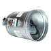 EWC® 6URD Damper, Round Duct, 6 in Diameter, 24 V, Motorized: Yes, 1.5 in-WC Maximum Static Pressure, 12 in Length, 1 W