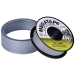 HERCULES® 15110 General-Purpose Thread Seal Tape, 3/4 in W, 1000 in L, 3.5 mil Thick, PTFE, Gray