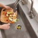 Insinkerator® 76696A-ISE Dual Outlet Sink Top Switch, Switch Function Type, Satin Nickel