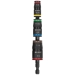 KLEIN TOOLS® 32907 7-in-1 Impact Flip Socket Set, Impact Rated/Impact Not Rated: Impact-Rated, 6-Point, 1/4 in Drive