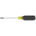 KLEIN TOOLS® 612-4 Terminal Block Screwdriver, 1/8 in Bit, Magnetic: No, 7-3/4 in L, Steel, Plastic/Rubber Handle