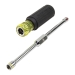 KLEIN TOOLS® 65064 2-in-1 Nut Driver, 1/4 in, 5/16 in Nut, Hex Drive, Magnetic: Yes, 3-5/8 in L Shaft, 8 in L