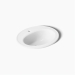 Kohler® 2196-1-0 Bathroom Sink With Overflow, Vitreous China, 1-3/4 in Drain, 16 in Basin Length, 11 in Basin Width