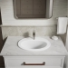 Kohler® 2196-1-0 Bathroom Sink With Overflow, Vitreous China, 1-3/4 in Drain, 16 in Basin Length, 11 in Basin Width