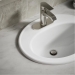 Kohler® 2196-4-0 Bathroom Sink With Overflow, Vitreous China, 1-3/4 in Drain, 16 in Basin Length, 11 in Basin Width