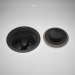 Kohler® K-11352-BL Disposal Flange With Stopper, 1-5/8 in H, 4-7/16 in Dia, Metal, Flange, Matte Black
