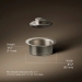 Kohler® K-11352-BN Disposal Flange With Stopper, 1-5/8 in H, 4-7/16 in Dia, Metal, Flange, Vibrant Brushed Nickel