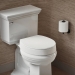 Kohler® Hyten® K-25876-0 Toilet Seat, Round Front Type, White, Plastic, Yes, 16-3/16 in Length, 14-7/16 in Width