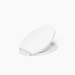 Kohler® Impro® K-26801-0 Toilet Seat, Elongated Bowl Shape, White, Plastic, Yes, 18-3/8 in Length, 14-13/16 in Width