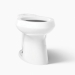 Kohler® K-4373-0 Elongated Toilet Bowl, Class Five Flush, 16-1/2 in Bowl Height, Exposed, 2-1/8 in, 10 in Rough-In