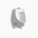 Kohler® K-5016-ET-0 Siphon-Jet Urinal, 0.5 gpf, 1 gpf, Wall Installation / Mounting, Vitreous China, White, 2 in