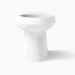 Kohler® K-80020-0 Elongated Toilet Bowl With Concealed Trapway, Class Five Flush, 16-1/2 in Bowl Height, Concealed