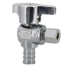 Legend Valve 114-615NL 1/4 Turn Angle Stop Valve, 1/2 in Inlet, F1807 PEX Inlet, 1/4 in Outlet, Compression Outlet