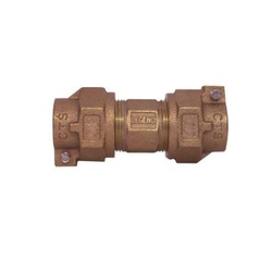 Legend Valve Legend Valve T-4301NL Series 313-220NL Tube Union, 1 x 3/4 in, CTS Pack Joint|CTS Pack Joint, 100 psi, Bronze