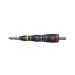 Malco® C-RHEX® MTP2 7-in-1 Flip Bit, Impact Rated/Impact Not Rated: Impact-Rated, Imperial System of Measurement