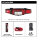 Milwaukee® 2163-21 Hard Hat Headlamp, Plastic, 2.12 in Length