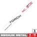 Milwaukee® SAWZALL® TORCH™ 48-00-5787 Blade, 0.042 in Thickness, 14 TPI, Applicable Materials: Medium Metal, 1 in Width