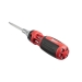 Milwaukee® 48-22-2322 9-in-1 Square Drive Multi-Bit Ratcheting Driver, 1/4 in Drive, #1, #2, #3 Bit, 9 -Piece, 9 in L