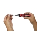 Milwaukee® 48-22-2322 9-in-1 Square Drive Multi-Bit Ratcheting Driver, 1/4 in Drive, #1, #2, #3 Bit, 9 -Piece, 9 in L
