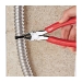 Milwaukee® 48-22-6108 Diagonal Cutting Pliers, Steel, 4 in L, 0.88 in L Blade, 11-1/4 in W, Red/Silver, 1.15 in Height