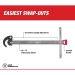 Milwaukee® 48-22-7001 Basin Wrench, 1-1/4 in Jaw, Metal Body, 14.1 in Length, 5-5/8 in Width