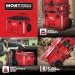Milwaukee® PACKOUT™ 48-22-8427 Rolling Tool Bo, Metal, 19-1/2 in H, 22 in W, 18 in D, Red