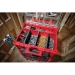 Milwaukee® PACKOUT™ 48-22-8432 Deep Organizer, Polymer, 7 in H, 19.7 in W, 15.2 in D, 50 lb Load, 6 -Compartment, Red