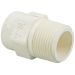 NIBCO® M030600 Adapter, Adapter Fitting, Connection Size 1: 1/2 in, Connection Type 1: Slip Joint, CPVC