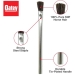 Oatey® 30711 Acid Brush, Horse Hair Bristle, 6 in Length, 3/8 in Diameter