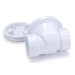 Oatey® 43900 Backwater Valve, 3 in Inlet Connection, 3 in Outlet Connection, PVC Body